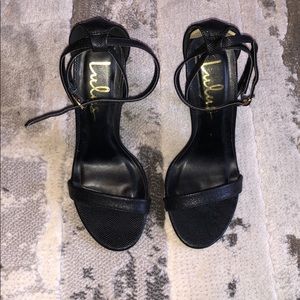 Lulus cute black high heels